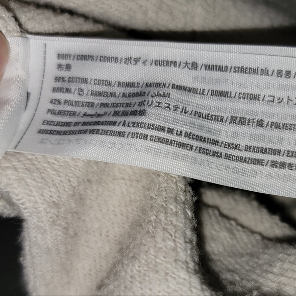 Abercrombie & Fitch, Soft A&F Cotton Blend Short, size S, White - Picture 5 of 6